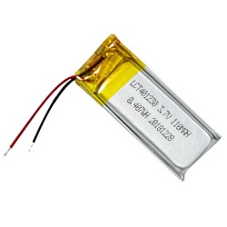 LCT401230 3.7V 110mAh Lipo Battery